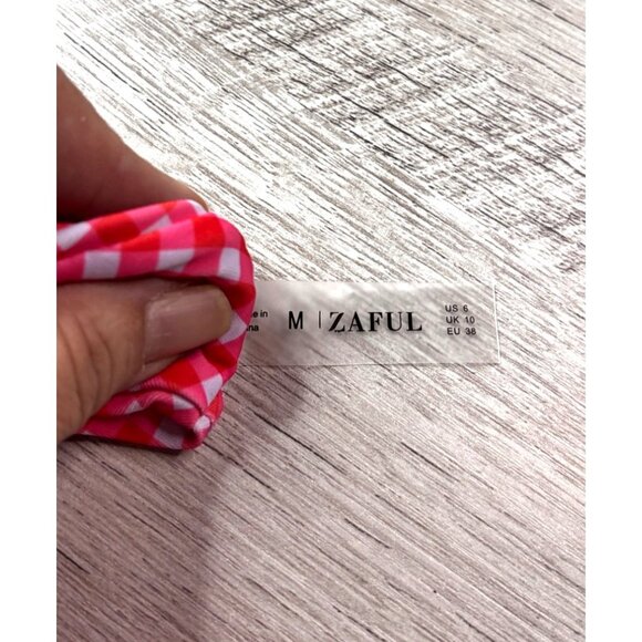 Women's Underwire Bikini Country High Cut Bikini Set Two Piece Swimsuit Size 6- - Picture 4 of 5